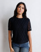 Laid Back Lace Tee