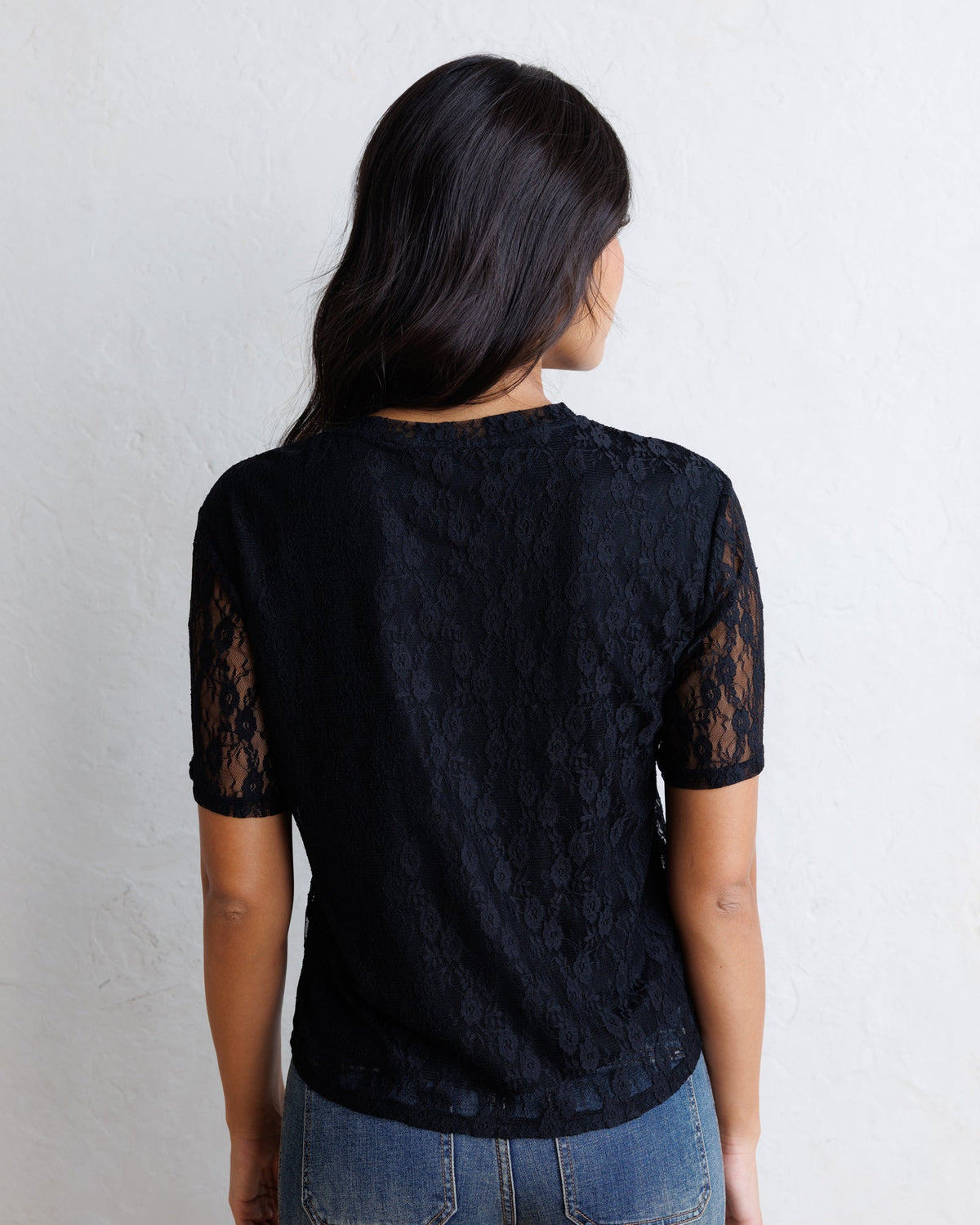 Laid Back Lace Tee