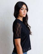 Laid Back Lace Tee
