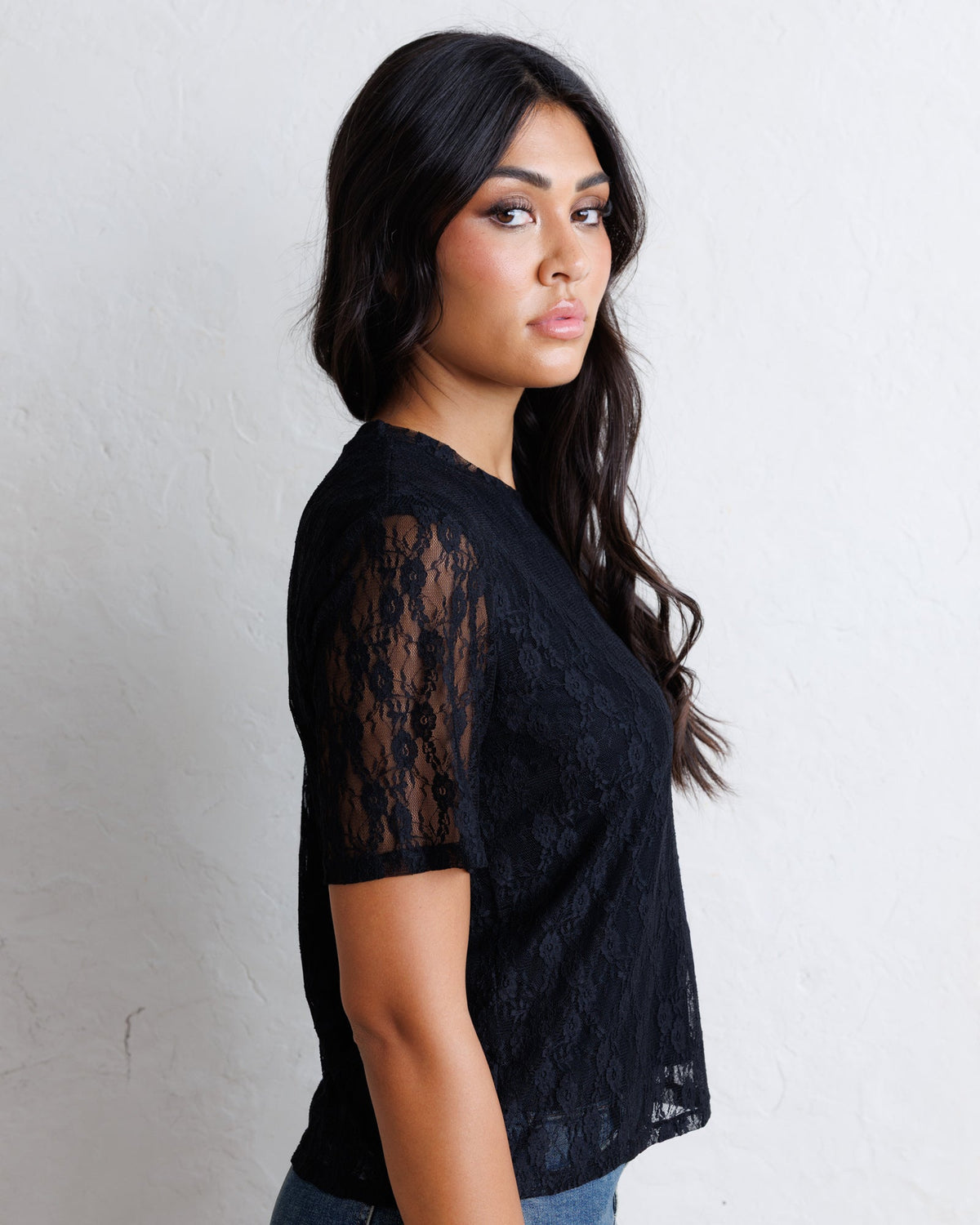 Laid Back Lace Tee
