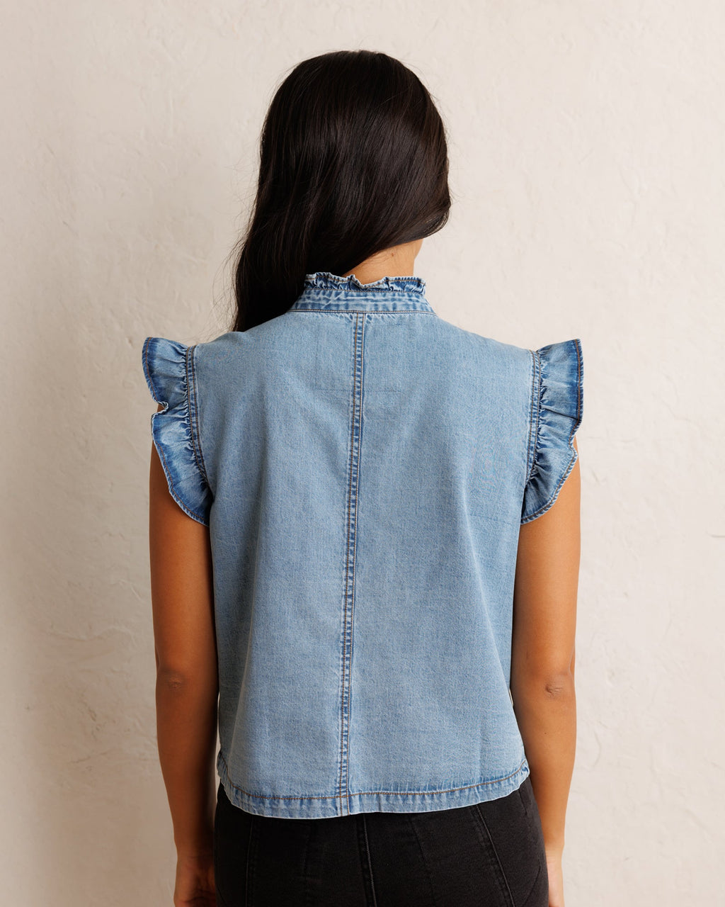 Day To Day Denim Vest