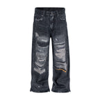 WIDEBOY SUTURE DENIM