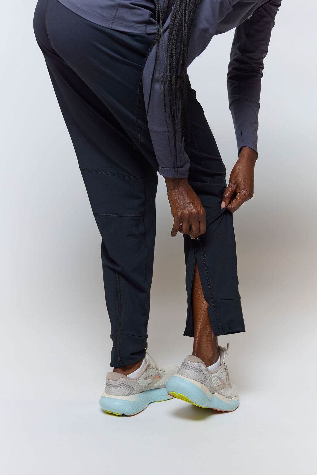 Valia Women's Black Jogger Pants Secondary image