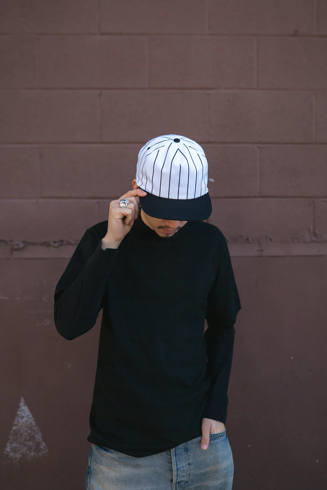 Printed Flat Bill Hat Main image
