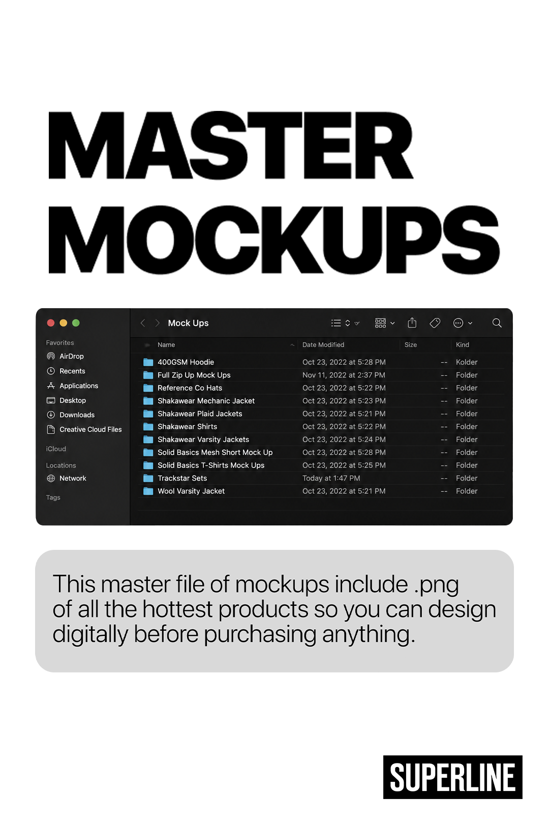 Master Mock Up Pack - *Digital Product* Main image
