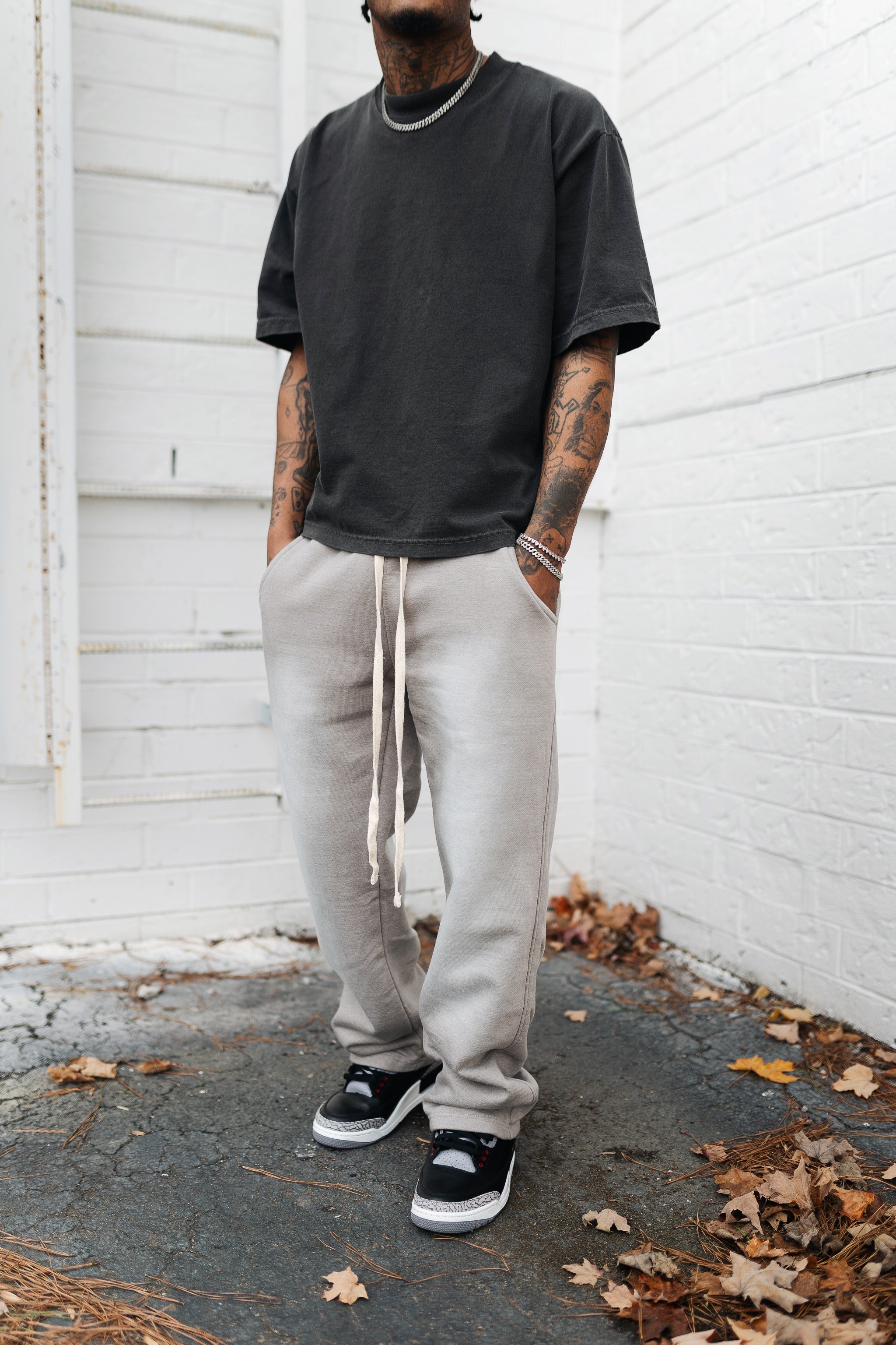 Sun-Dried Bleached Sweatpants Main image