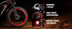 EOEOTWO 1500W Fat Tire Electric Bike for Adults 26"x4.0 All Terrain Ebike 34MPH Fast Mountain E-Bike 48V Long Range Snow Beach Bicycle