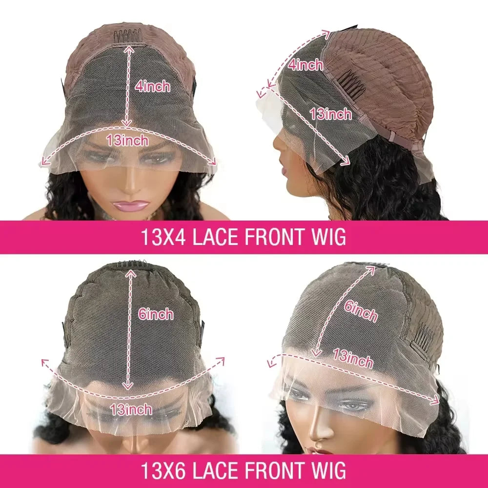 Highlight Wig Human Hair Ombre HD Lace Wig 13x6 Bone straight Human Hair Frontal Wig Brazilian 13x4 Bone Straight Wigs For Women