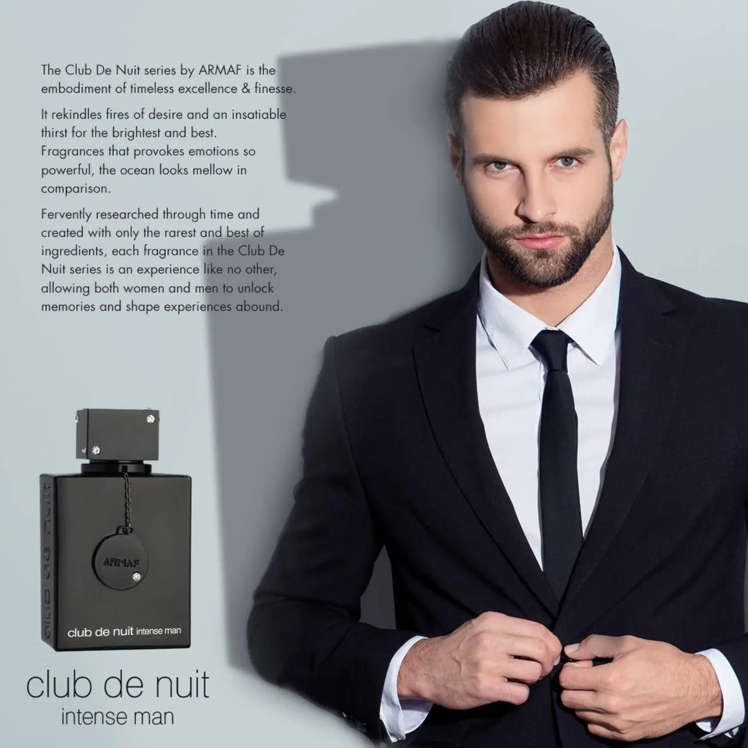 Armaf Club de Nuit Intense Man Eau de Toilette (106ml/3.6 fl oz) – A spicy, woody fragrance for men featuring smoky pineapple and birch notes; offers 8–12 hours of longevity and strong projection, making it suitable for b