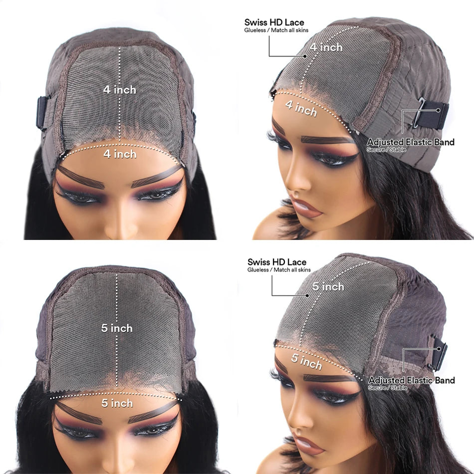 Glueless Wig Human Hair Ready To Wear Body Wave Human Hair Wigs Human Hair Lace Frontal Wig Choice Cheap Wigs On Clearance Sale