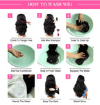 13x4 Lace Frontal Wig Human Hair Short Bob Wig Body Wave 4x4 HD Lace Front Closure Wig Brazilian Virgin Hair Natural Black Color