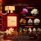 Luxury Amber Saffron Sweet Woody Perfume 70ml Long Lasting Fragrance for Men Women Unisex Gift