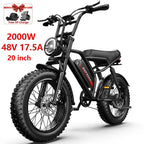 20 Inch Wild Beast Ebike,Certified UL2849 45° Climbing Adjustable Front Brake Seat Factory Original Free Local Shipping