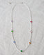 Silver Pop of Color Necklace