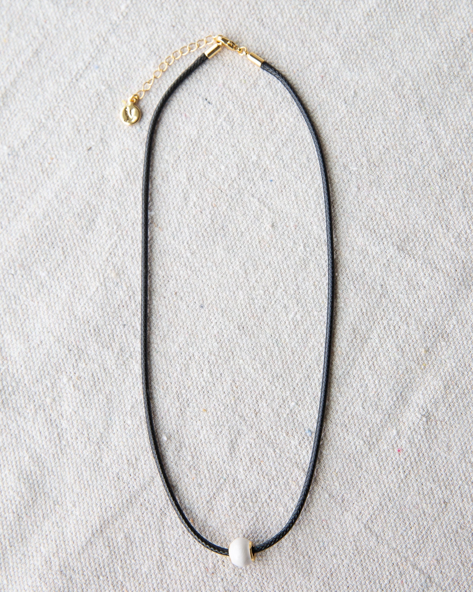Pearl and Cord Necklace Main image