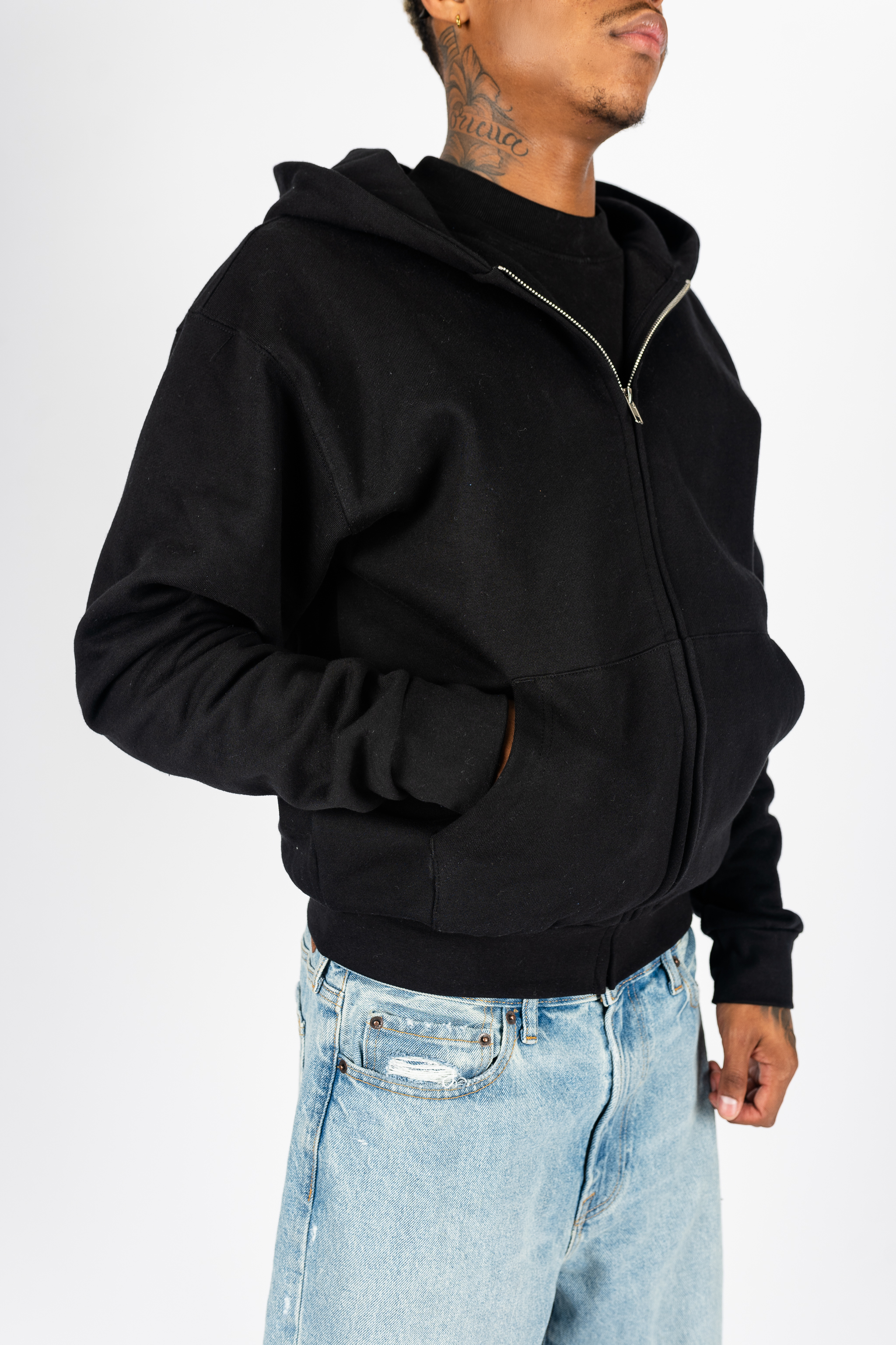 Heavyweight Boyfriend Zip Up Secondary image