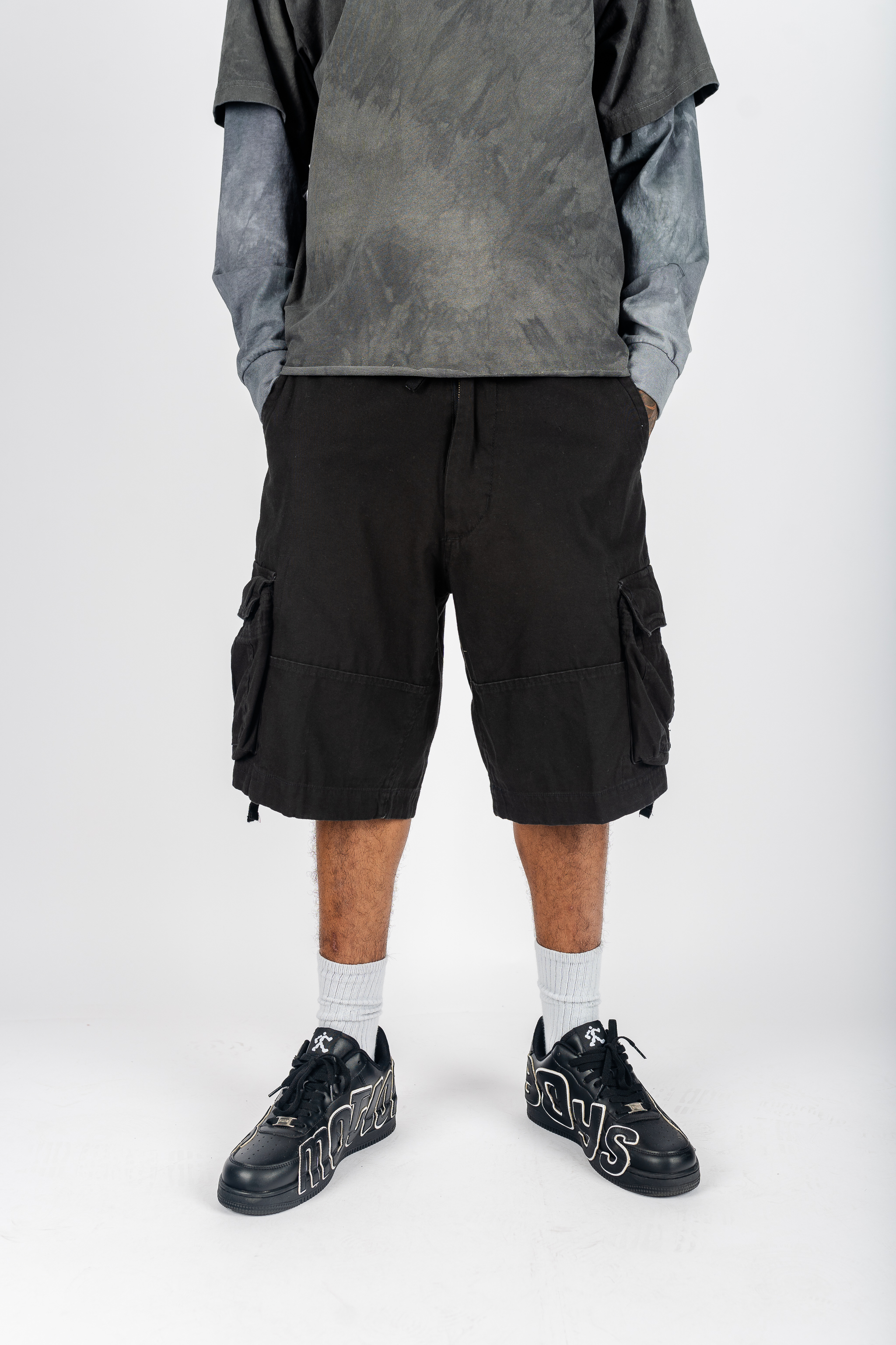 Vintage Utility Cargo Shorts Secondary image