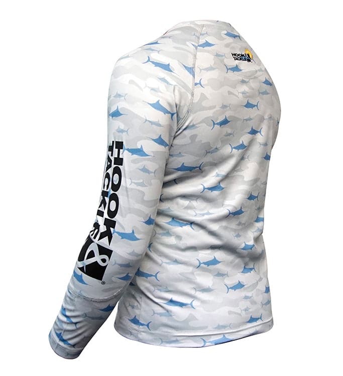 Youth Camo Billfish UV Fishing Shirt (8-20) Secondary image