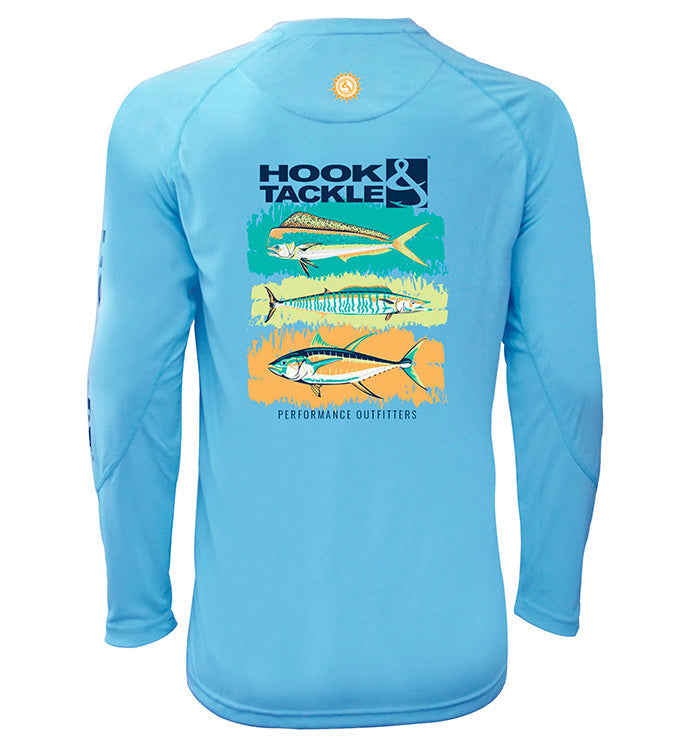 Youth Trio UV Fishing Shirt (8-20) Main image
