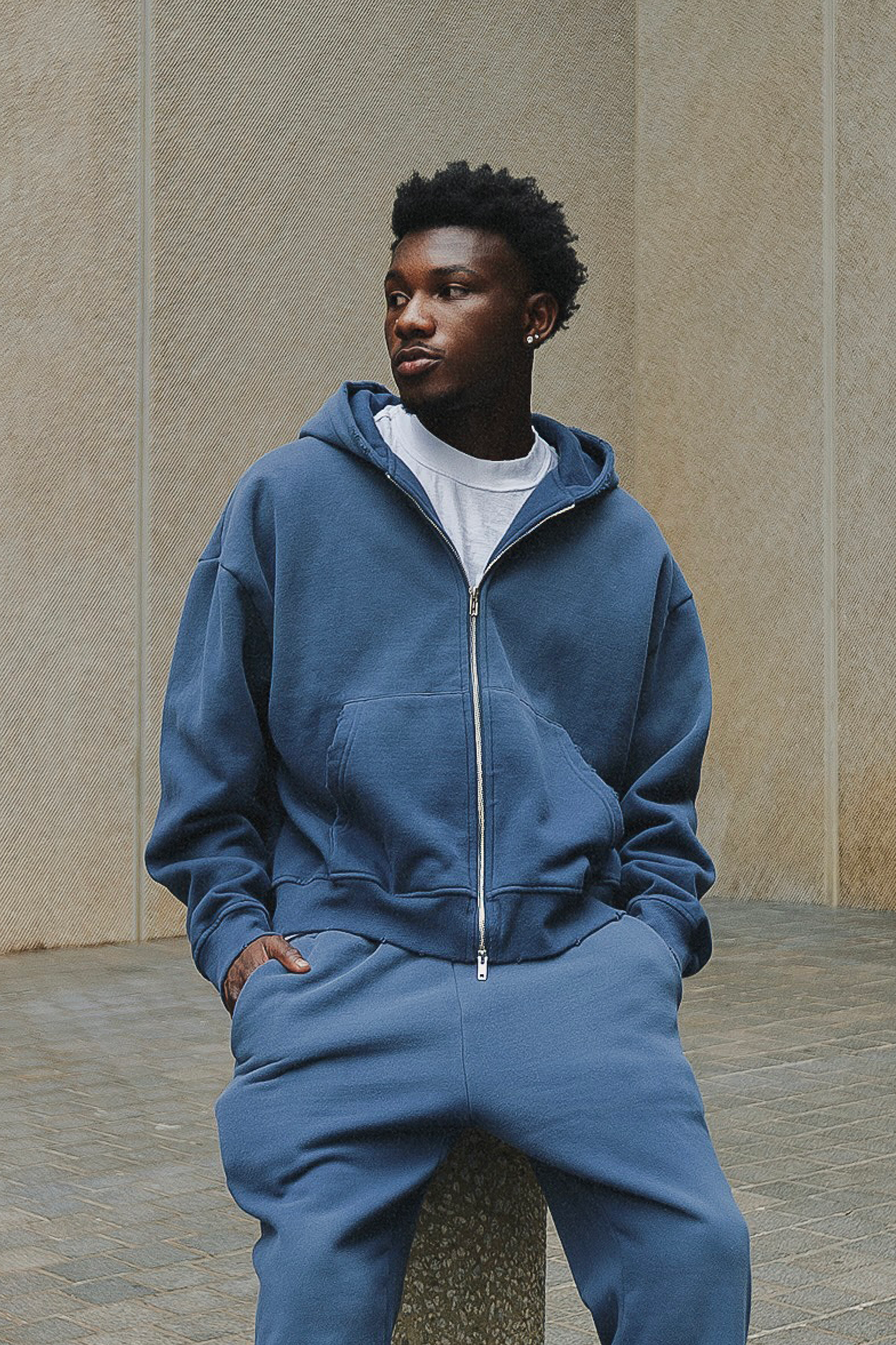 Weathered Zip Up Main image
