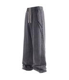 CHARCOAL PANEL SWEATPANTS