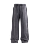 CHARCOAL PANEL SWEATPANTS