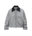 GREY SUEDE WORK JACKET