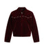 RED SUEDE GEMSTONE JACKET