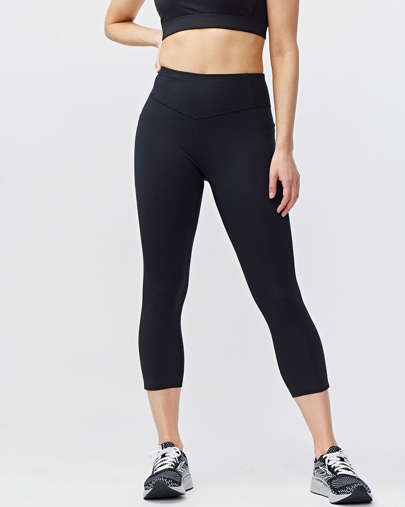 Go Again Women's Cropped Leggings Length 21" Secondary image