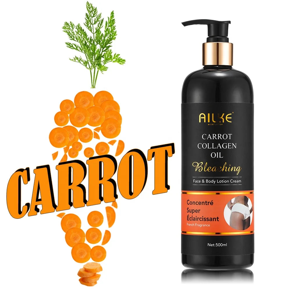 Private Label Natural Collagen Vitamin E Face Cream Whitening Body Lotion for Black Skin Main image