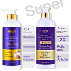 Ailke Gluta Plus Tone up Natural Black Skin Women Face Cream Whitening Body Lotion for Bleaching