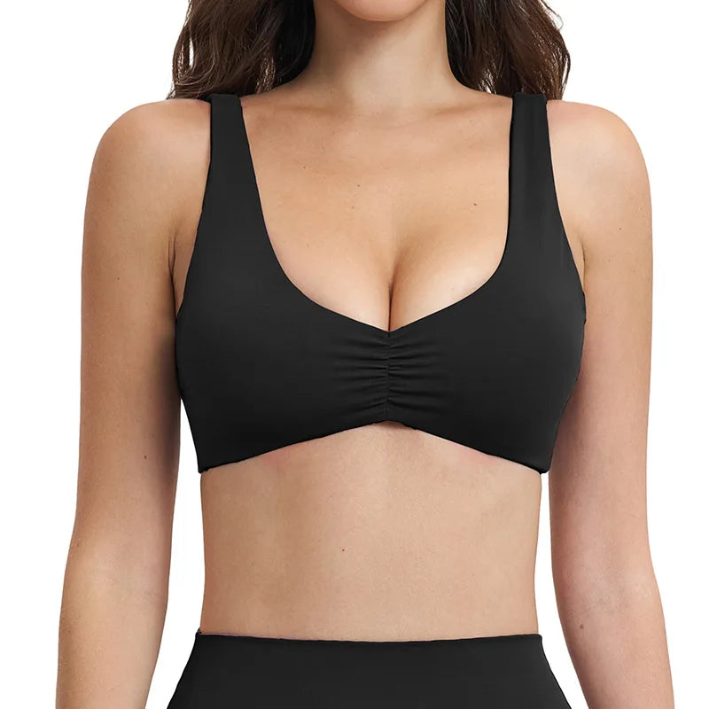 Custom logo Tummy Control Skin Friendly Solid Yoga Outfit Set Gym High Elastic Fitness Sets for Women