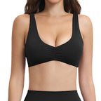 Custom logo Tummy Control Skin Friendly Solid Yoga Outfit Set Gym High Elastic Fitness Sets for Women