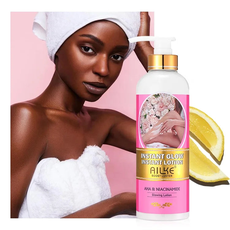 High Quality Natural Skin Inhibits Dark Spots Niacinamide Whitening Body Lotion for Men Main image