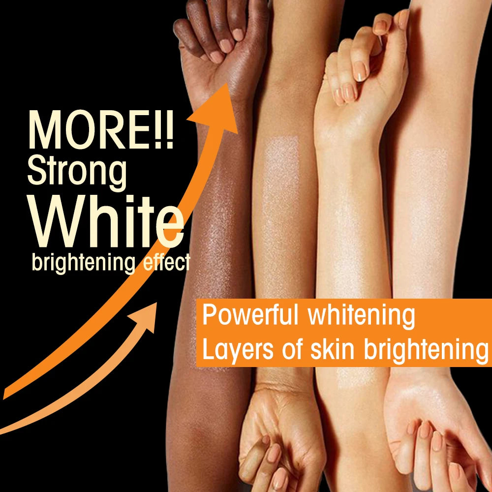 AILKE Best Black Skin Collagen Carrot Oil Whitening Body Lotion Bleaching Face Cream & Lotion (old2)