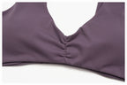Custom logo Tummy Control Skin Friendly Solid Yoga Outfit Set Gym High Elastic Fitness Sets for Women