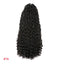 Synthetic Goddess Locs Crochet Hair Braids Curly Faux Locs Braiding Hair Extensions Wig For Women Black Hippie Boho Style