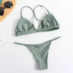 Swimwear Women 2 Piece Set Swimming Beach Sexy Micro Bikini Summer Clothes Bathing Suit Fashions Women Swimsuit Ropa De Mujer