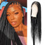 36 Inch HD Lace Front Cornrow Braided Wigs for BLACK  Women  Knotless Braided Wigs for Women Box Braid Wig