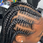 Wholesale Glueless Braid Wig Vendors,Full Lace Braided Wigs Human Hair for Women,Transparent Cornrow Braided Lace Front Wig