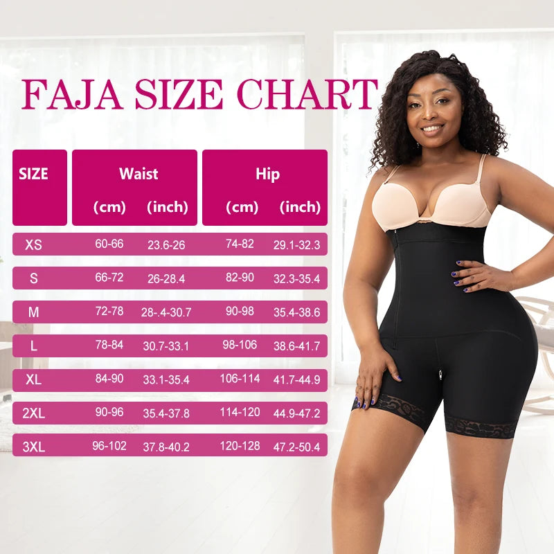 High Waist Breathable Shapewear Legging Bum Enhancing Knickers Waist Trainer Shaper Panties for Women