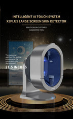 A 3D AI facial skin analyzer for hair diagnosis and professional analysis  with 8-spectrum beauty salon equipment