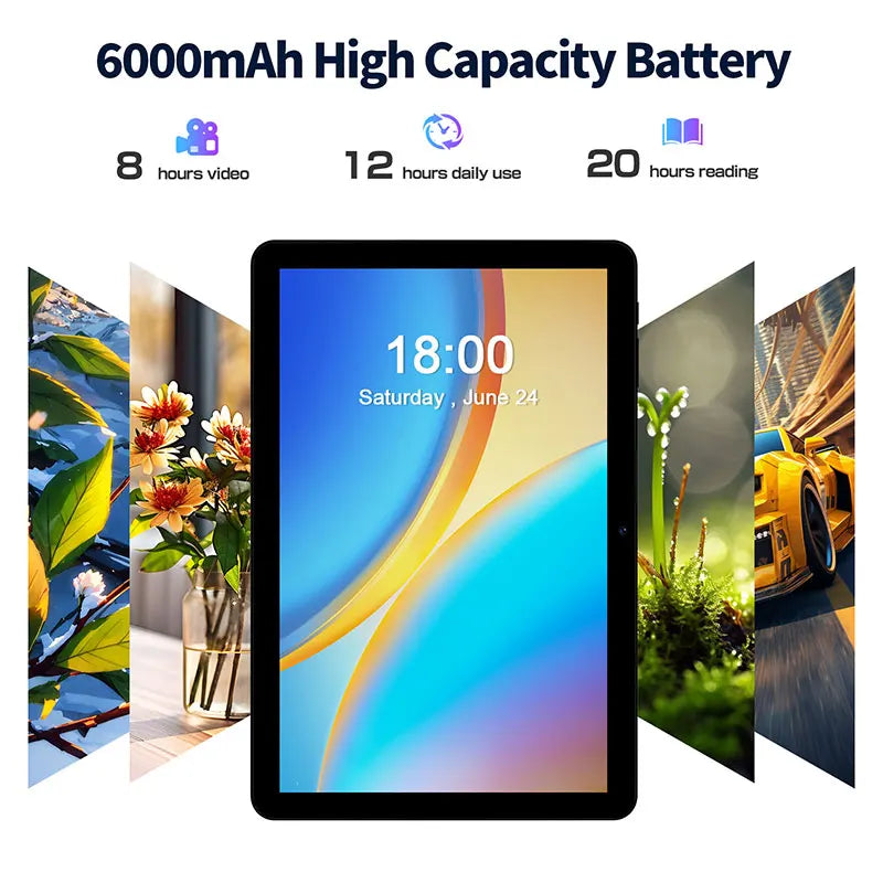 Factory Supply Android Tablet 10 Inch Tablet With Keyboard Mouse 5g Wifi 32gb Rom Android 6000mah Tablet Pc Secondary image