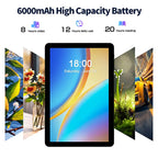 Factory Supply Android Tablet 10 Inch Tablet With Keyboard Mouse 5g Wifi 32gb Rom Android 6000mah Tablet Pc