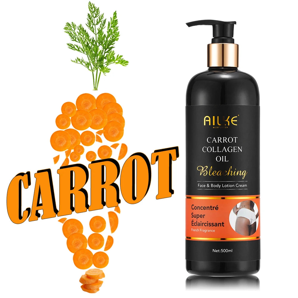 Private Label Natural Collagen Vitamin E Face Cream Whitening Body Lotion for Black Skin