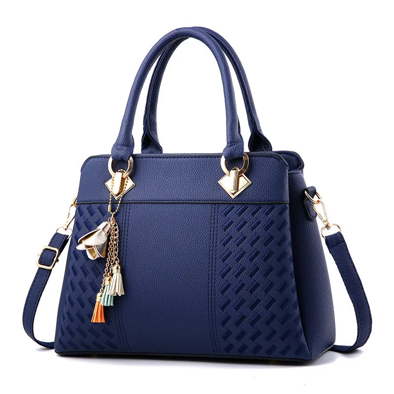 2026 Wholesale Trendy Designer's Bag Ladies Shoulder Bags Pu Leather Luxury Handbags for Women Secondary image