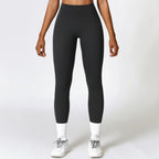 Custom logo Tummy Control Skin Friendly Solid Yoga Outfit Set Gym High Elastic Fitness Sets for Women