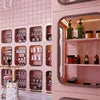 Display Cabinets with Lights Thousands of Abyssal Mirror Display Cabinets Company Showroom Beauty Store Cosmetic Cabinets