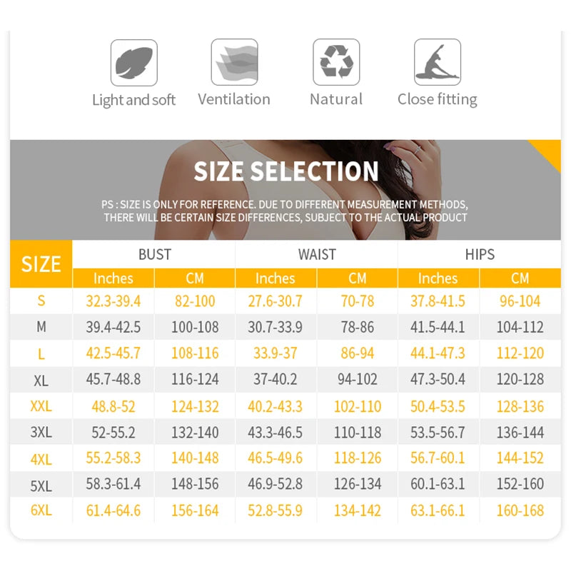 Body Shaper Women Slimming Shapewear Plus Size Full Body Shaper Waist Trainer Corset Seamless Butt Lifter faja moldeadora Binder Secondary image