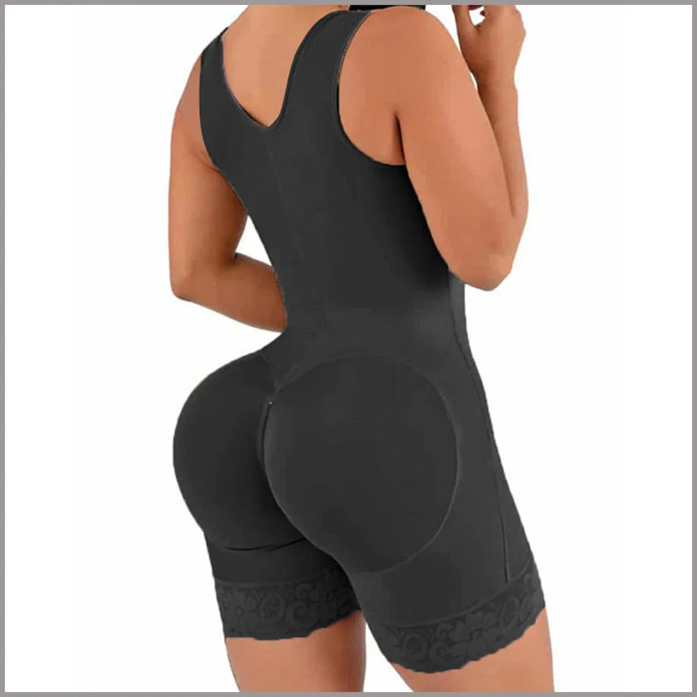 Plus Sizes Seamless Tummy Control Hip Enhancer Full Body Shaper Plus Size Butt Lifting Shapewear for Women